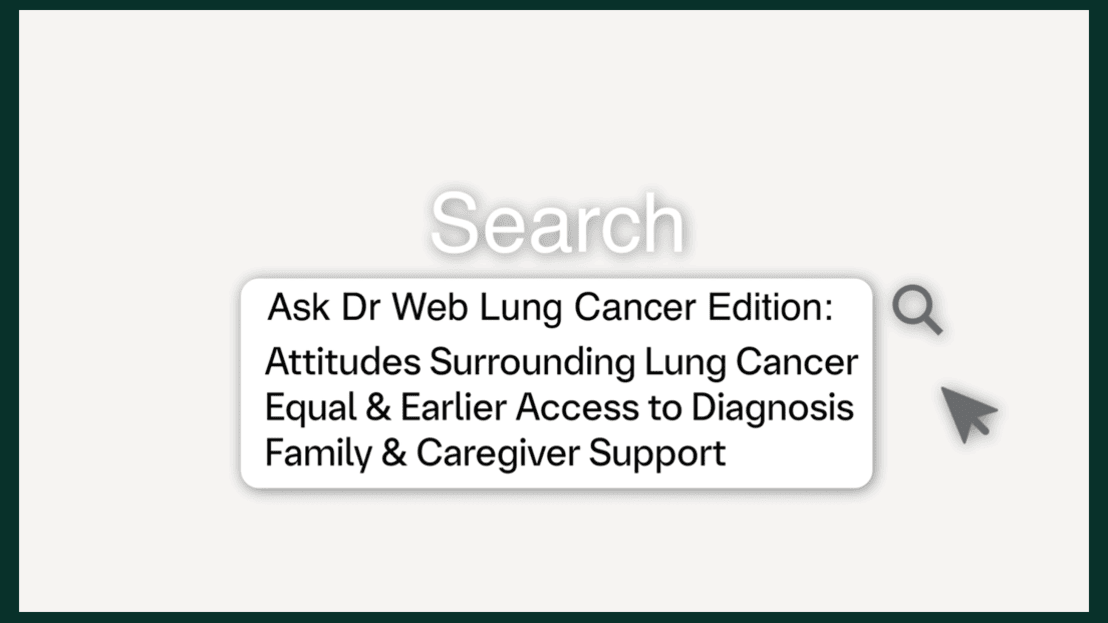 Lung cancer stigma and early diagnosis videos Lung cancer stigma and early diagnosis videos